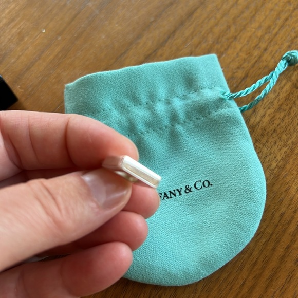 Tiffany & Co. Letter J initial padlock love  charm pendant silver - Picture 12 of 15